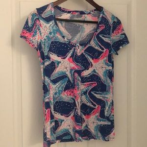 - Lilly Pulitzer short sleeve XS